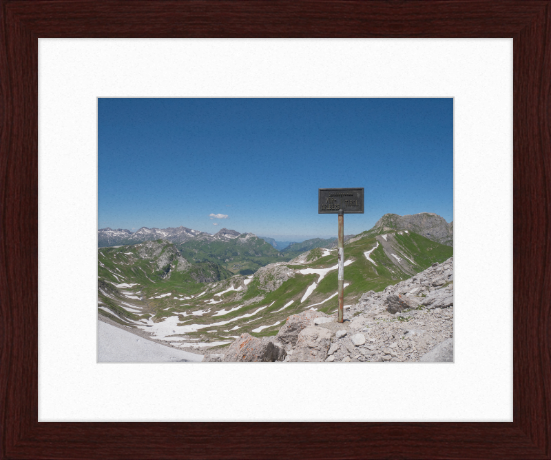 Lech - Rauher-Kopf-Scharte - Great Pictures Framed