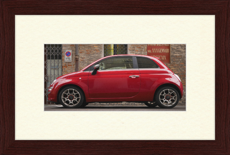 Fiat 500 in Emilia-Romagna - Great Pictures Framed