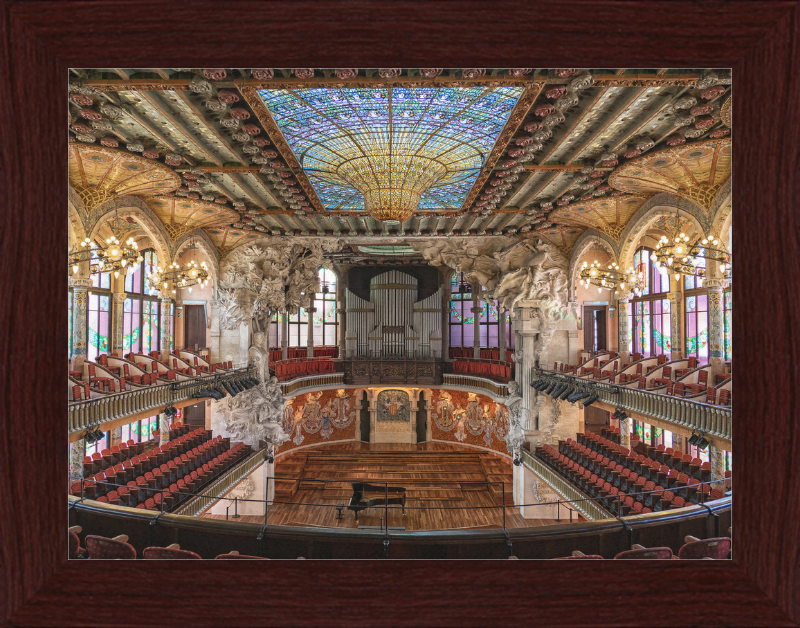 Palau de la Música Catalana - Great Pictures Framed