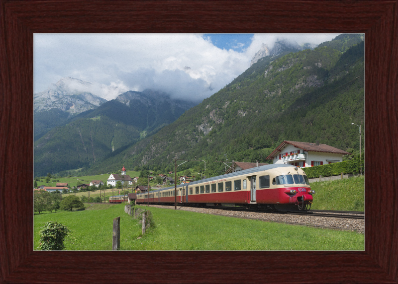 SBB RAe TEE II Silenen - Erstfeld - Great Pictures Framed