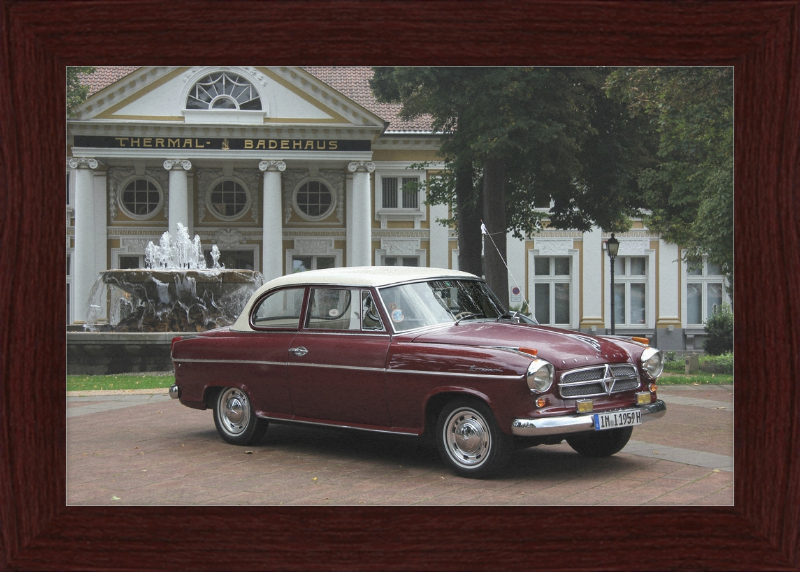 A Borgward Isabella - Great Pictures Framed