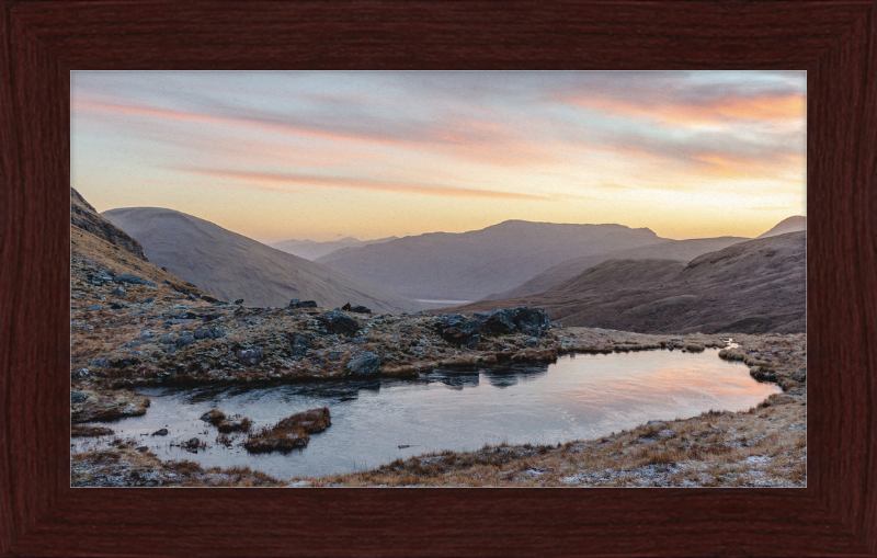 A Small Loch in the Scottish Highlands - Great Pictures Framed