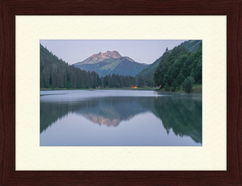 The Lac de Montriond - Great Pictures Framed