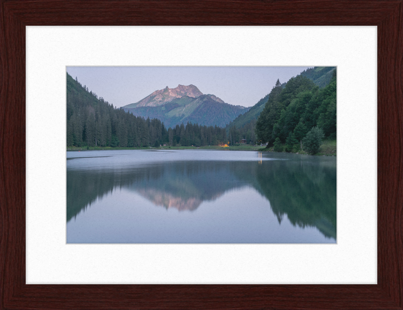 The Lac de Montriond - Great Pictures Framed
