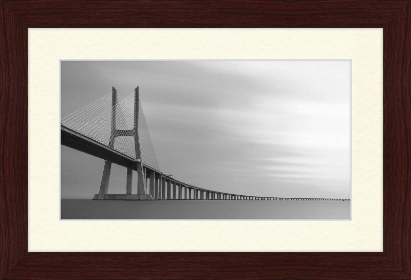 Vasco da Gama Bridge - Great Pictures Framed