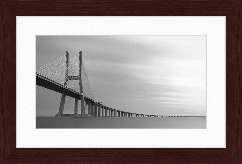 Vasco da Gama Bridge - Great Pictures Framed