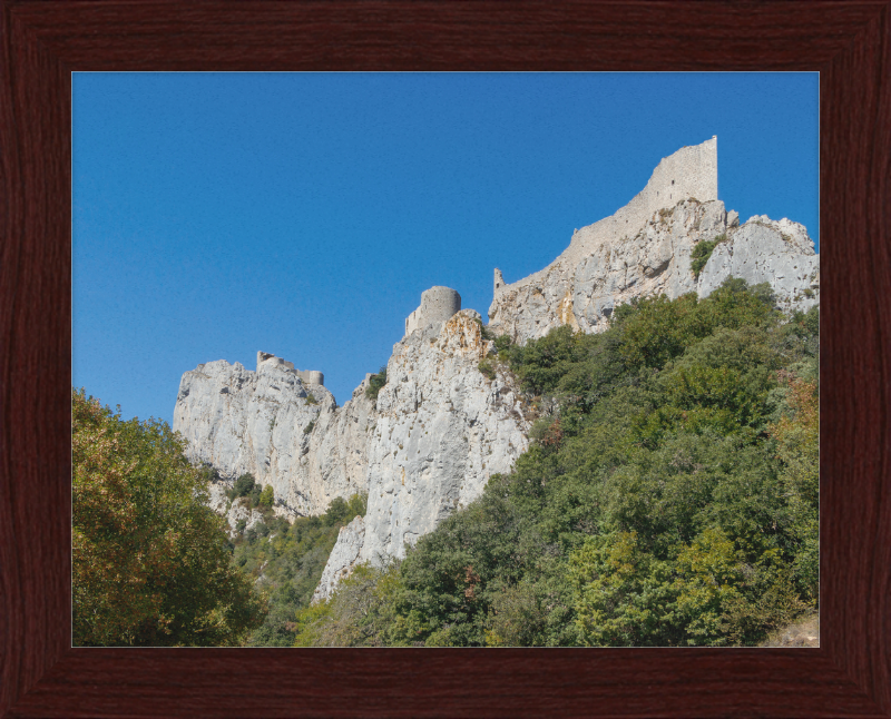 Château de Peyrepertuse - Great Pictures Framed