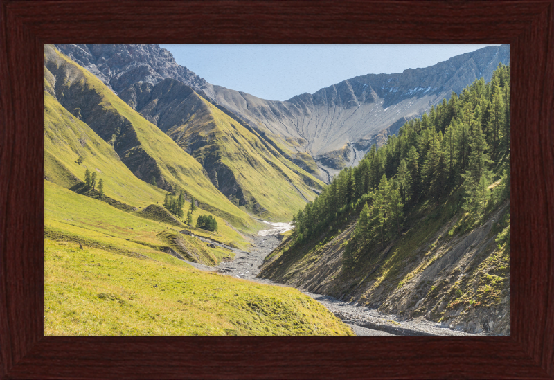A Hike from Prasüras through the Val Trupchun to Alp Purcher - Great Pictures Framed
