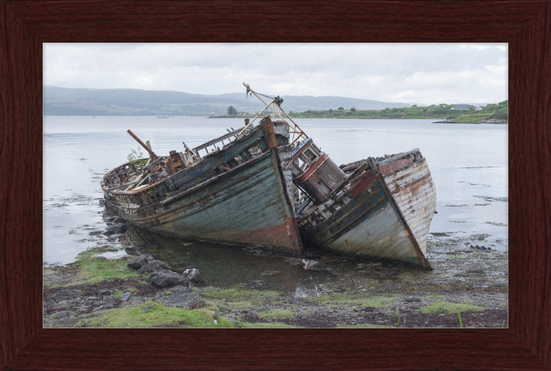 Salen - Rotting Hulks - Great Pictures Framed
