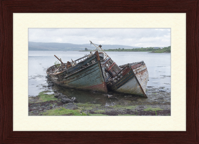 Salen - Rotting Hulks - Great Pictures Framed