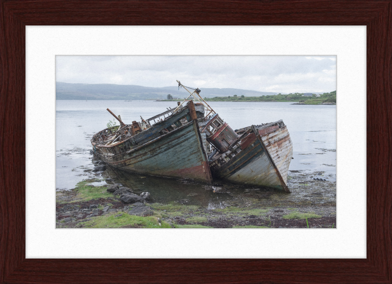 Salen - Rotting Hulks - Great Pictures Framed