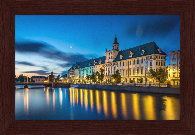 Wroclaw University in the Morning - Great Pictures Framed