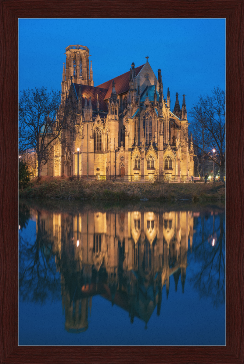 St. John's Church in Stuttgart - Great Pictures Framed