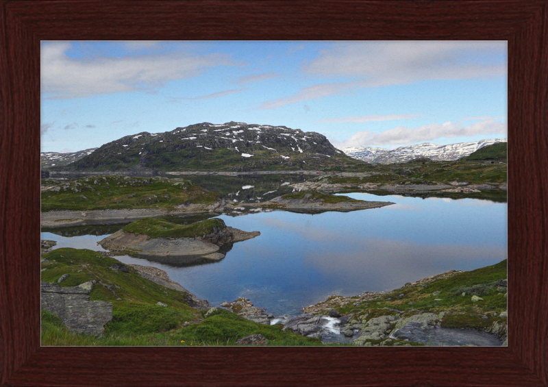 Lake Votna Hordaland Norway - Great Pictures Framed