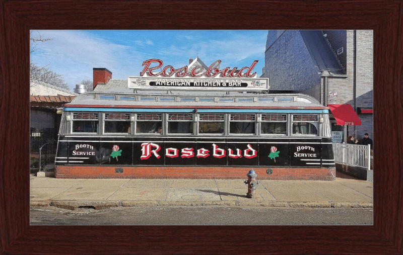 Rosebud Diner - Somerville, MA - Great Pictures Framed