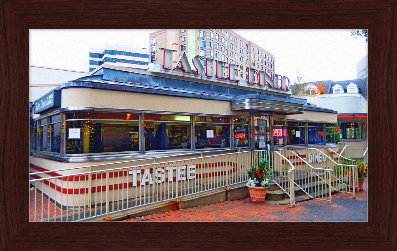 Tastee Diner - Great Pictures Framed