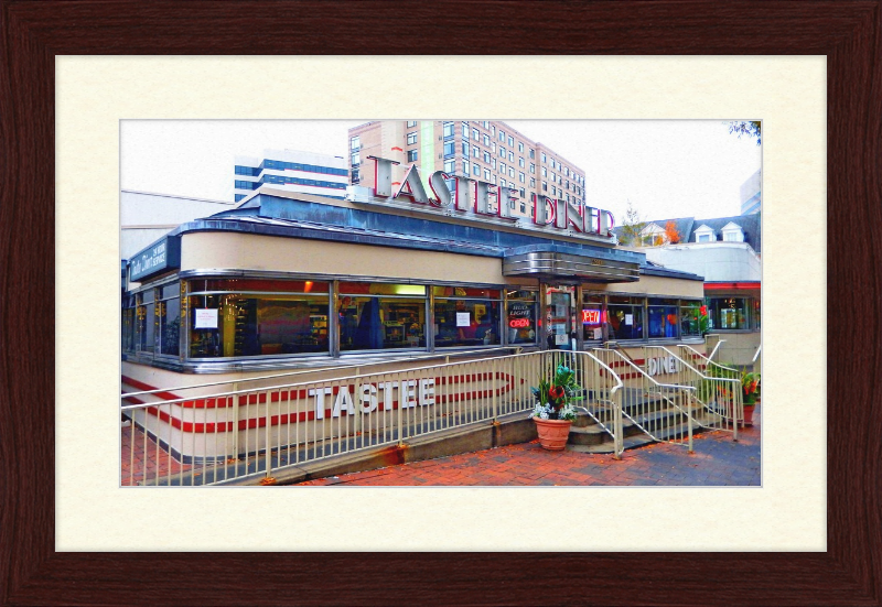 Tastee Diner - Great Pictures Framed