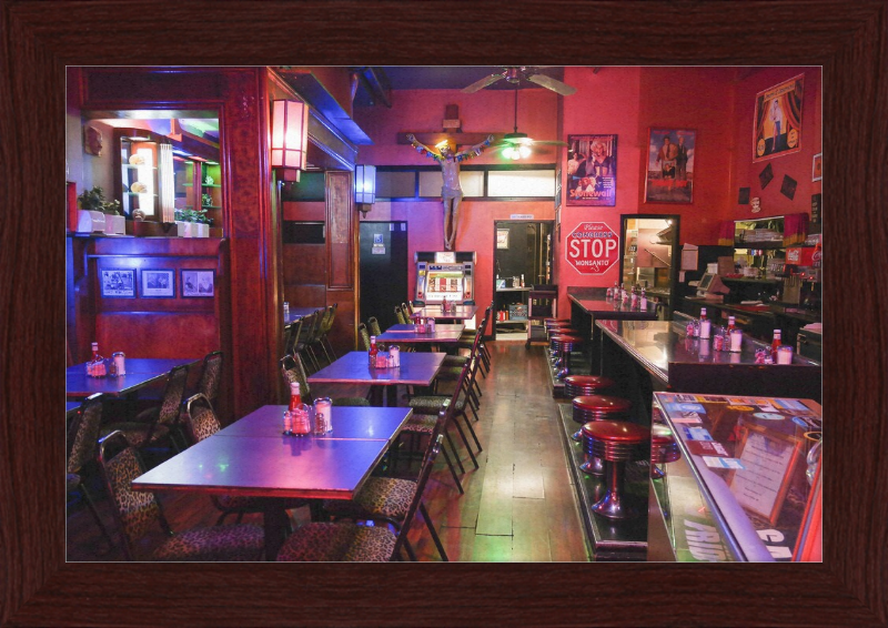 Roxy Diner - Great Pictures Framed