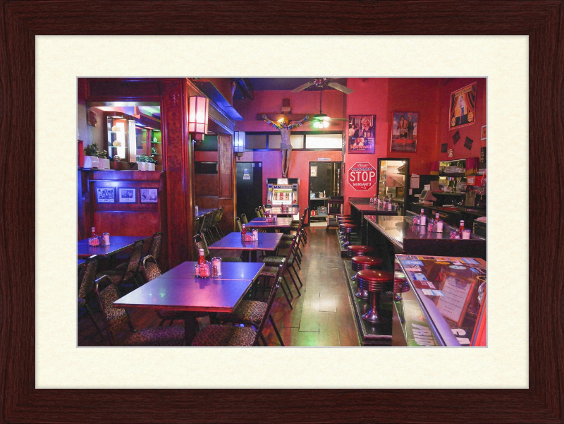 Roxy Diner - Great Pictures Framed