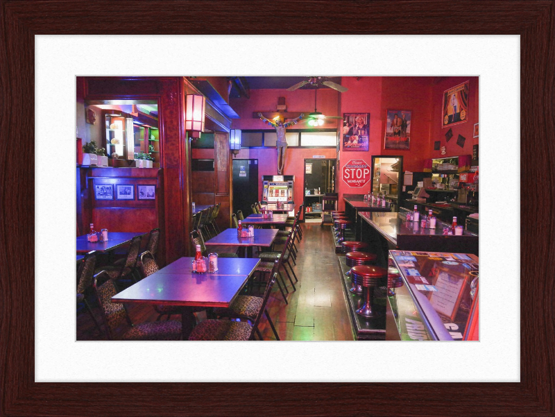Roxy Diner - Great Pictures Framed