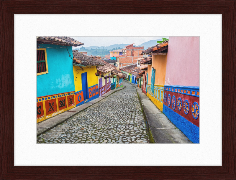 A Street in Colombia - Great Pictures Framed