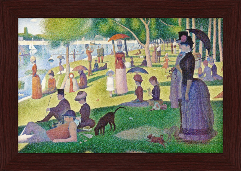 A Sunday Afternoon on the Island of La Grande Jatte - Great Pictures Framed