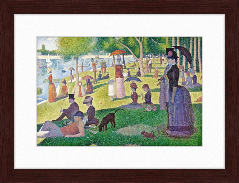 A Sunday Afternoon on the Island of La Grande Jatte - Great Pictures Framed