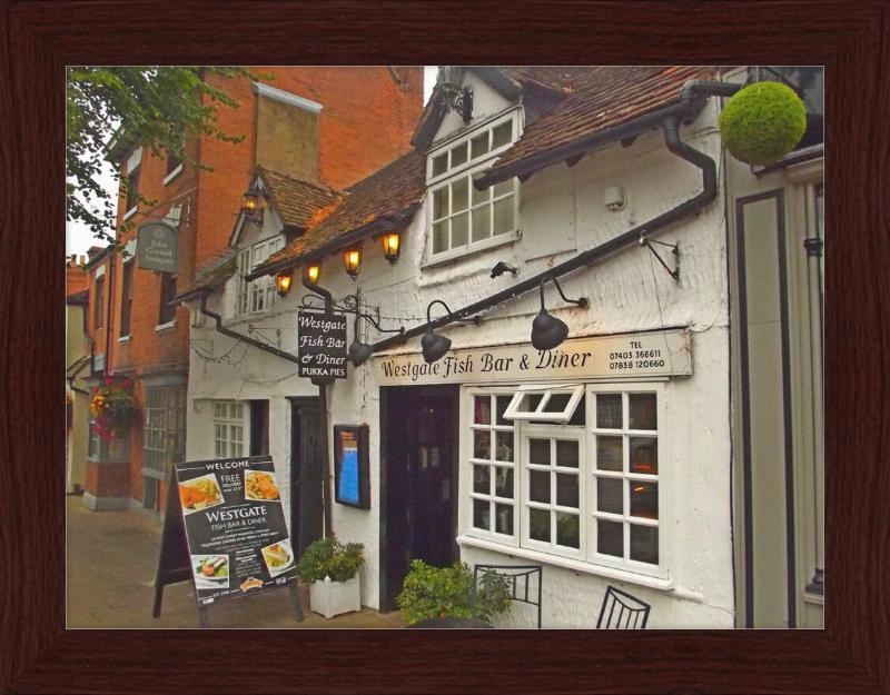 Westgate Fish Bar & Diner - Great Pictures Framed
