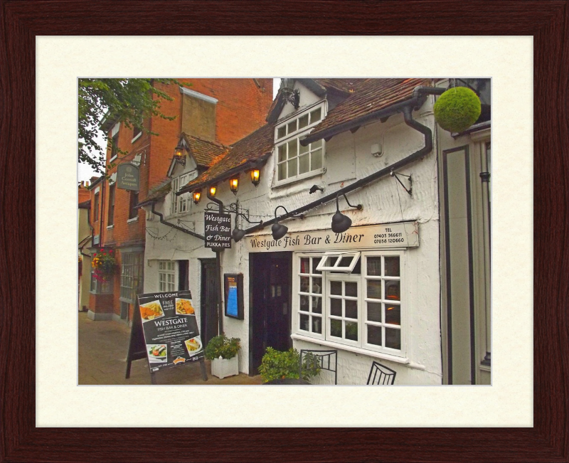 Westgate Fish Bar & Diner - Great Pictures Framed
