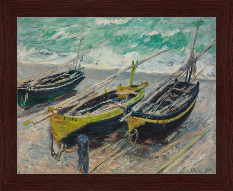 Three Fishing Boats - Great Pictures Framed