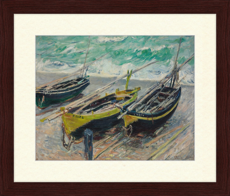 Three Fishing Boats - Great Pictures Framed