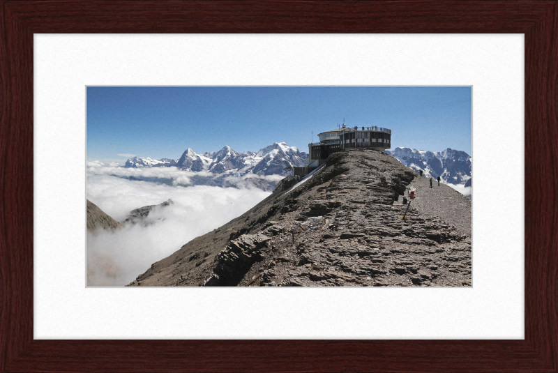 Schilthorn with Bernese Alps - Great Pictures Framed