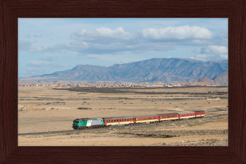 ONCF DF 115 near Taourirt - Great Pictures Framed