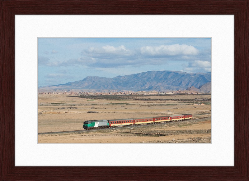 ONCF DF 115 near Taourirt - Great Pictures Framed