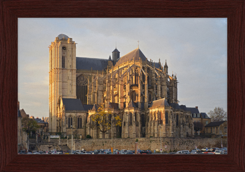 The Cathédrale Saint-Julien in Le Mans, France - Great Pictures Framed