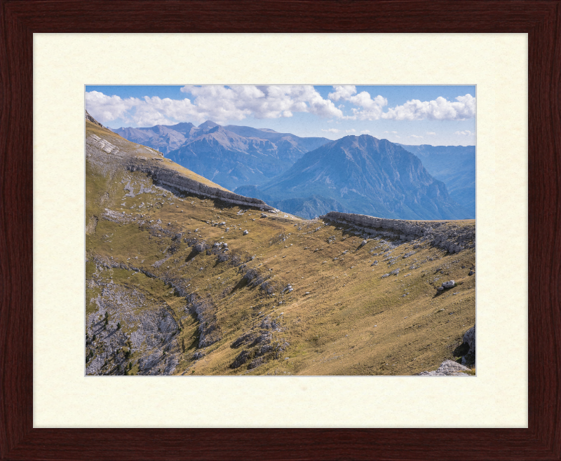 Portillo de Tella Mountain Pass - Great Pictures Framed