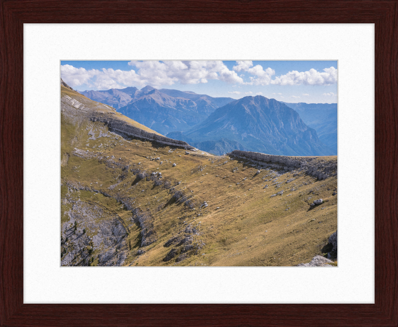 Portillo de Tella Mountain Pass - Great Pictures Framed
