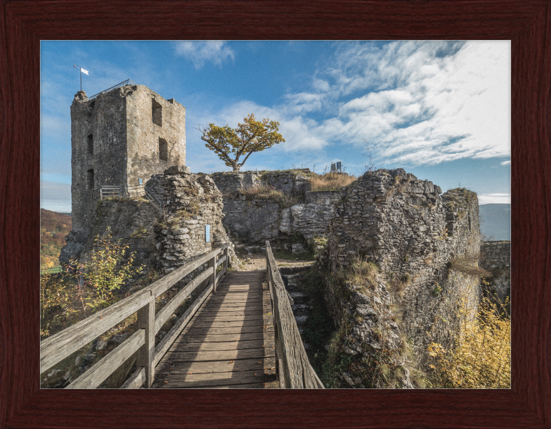 Ruine Neideck - Great Pictures Framed
