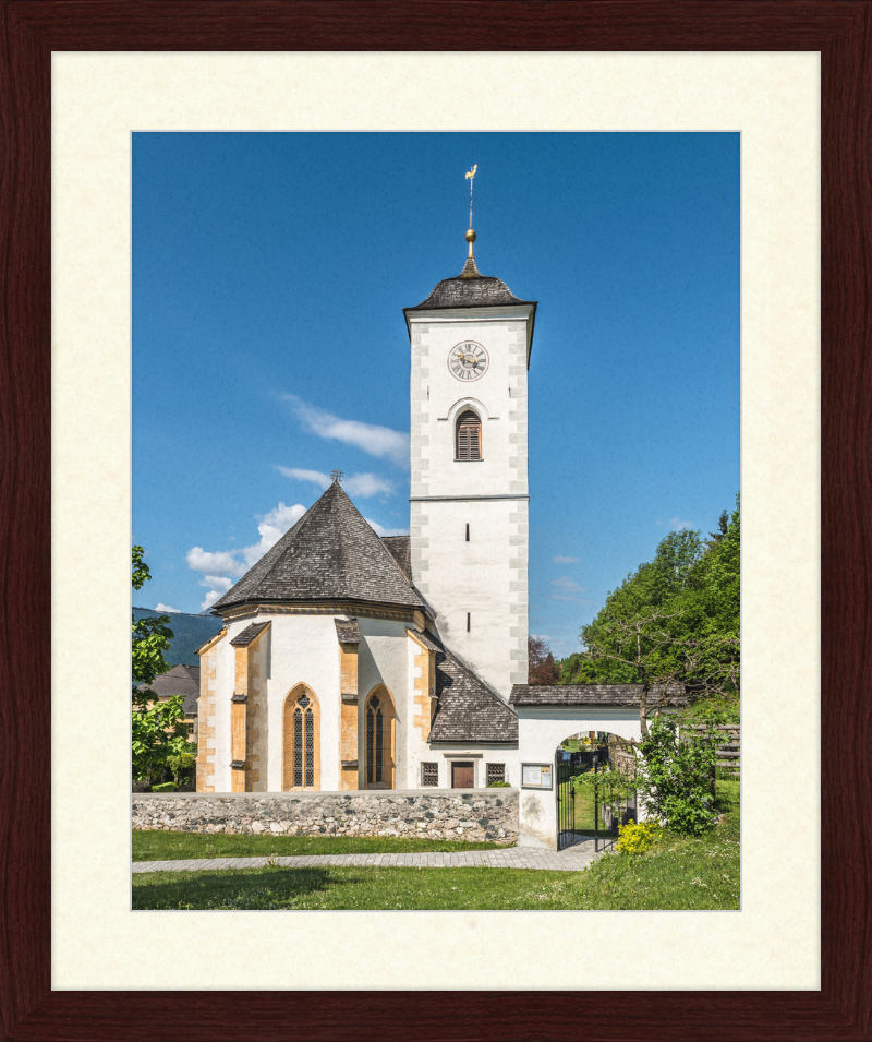 Nötsch Saak Church of St. Kanzian - Great Pictures Framed