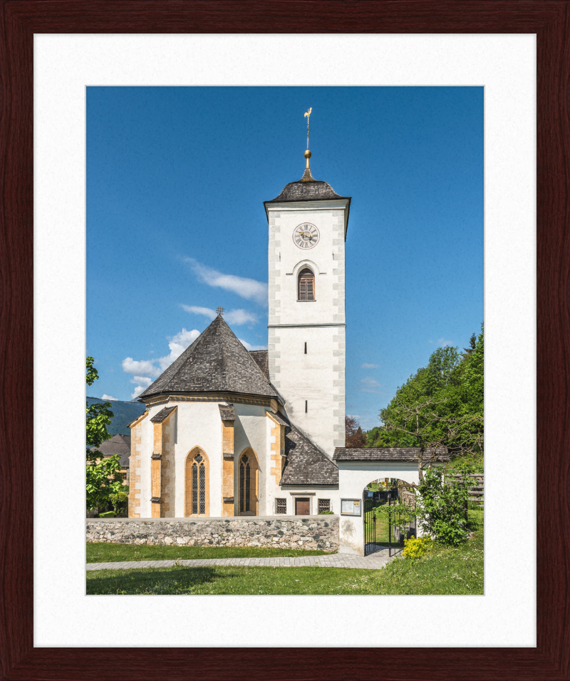 Nötsch Saak Church of St. Kanzian - Great Pictures Framed
