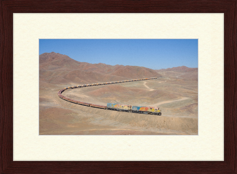 A Train in the Desert - Great Pictures Framed