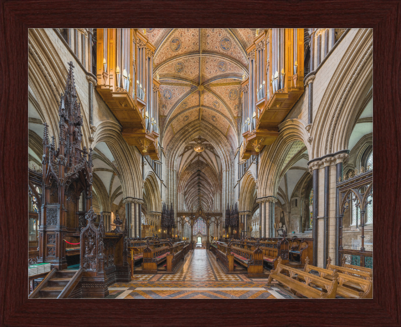 Worcester Cathedral Choir, Worcestershire, UK - Great Pictures Framed