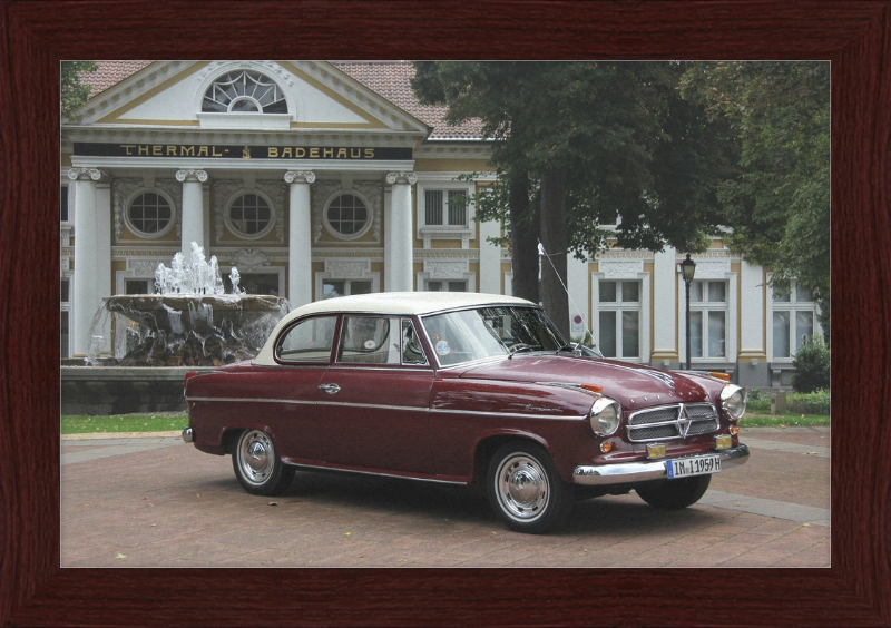 A Borgward Isabella - Great Pictures Framed