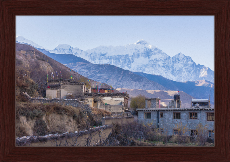 Mystical Village of Kagbeni in Mustang - Great Pictures Framed