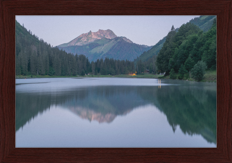 The Lac de Montriond - Great Pictures Framed