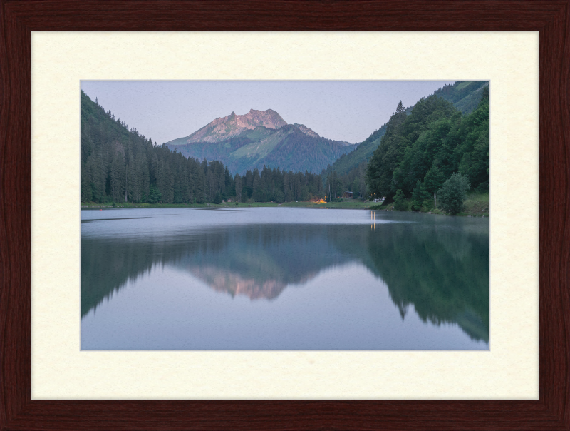 The Lac de Montriond - Great Pictures Framed