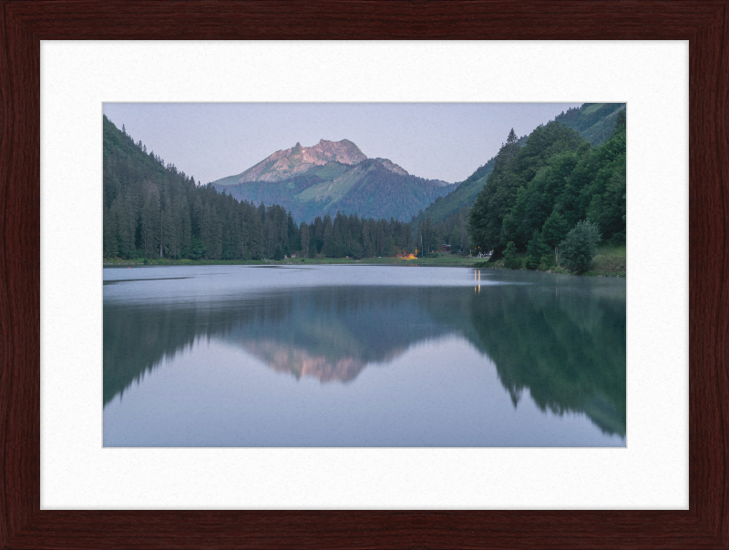 The Lac de Montriond - Great Pictures Framed