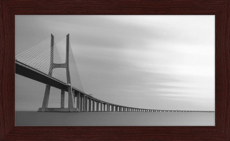 Vasco da Gama Bridge - Great Pictures Framed