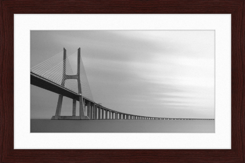 Vasco da Gama Bridge - Great Pictures Framed