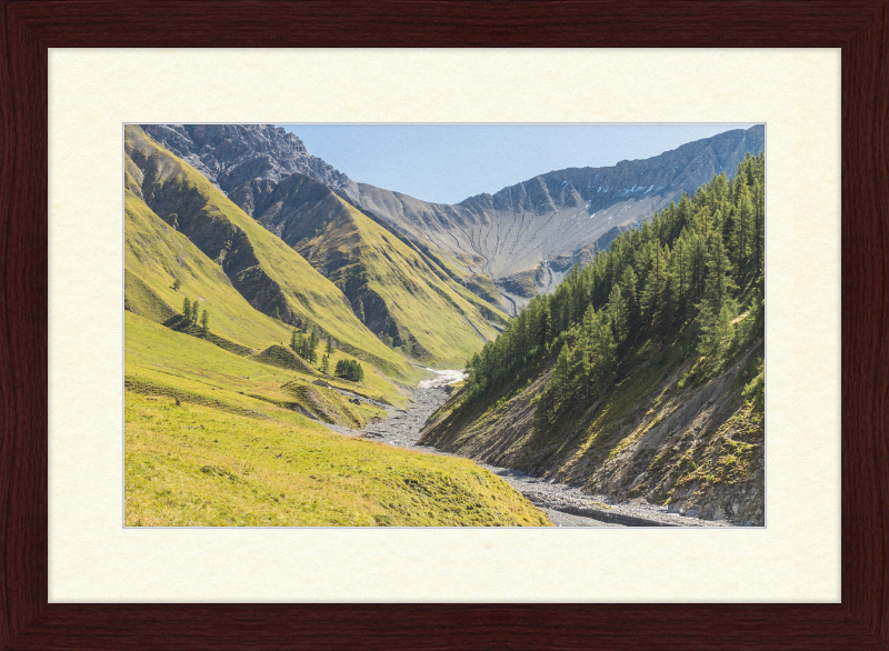 A Hike from Prasüras through the Val Trupchun to Alp Purcher - Great Pictures Framed